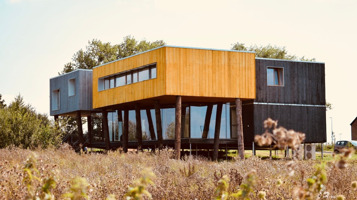 Projet Upstraw, Namur, Belgique, par Helium3 - Positive Architecture
