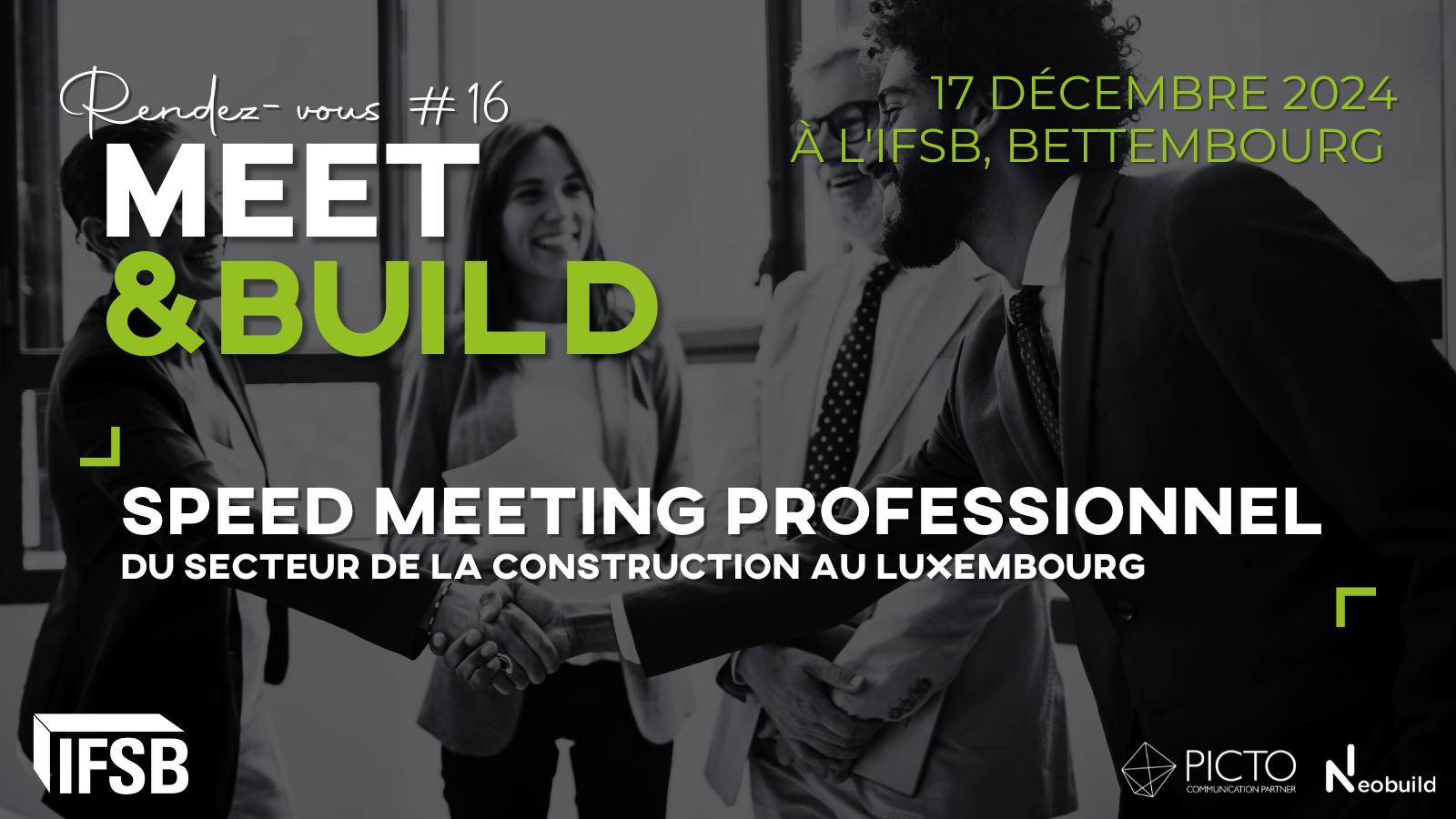MEET&BUILD #16 - Speed meeting professionnel
