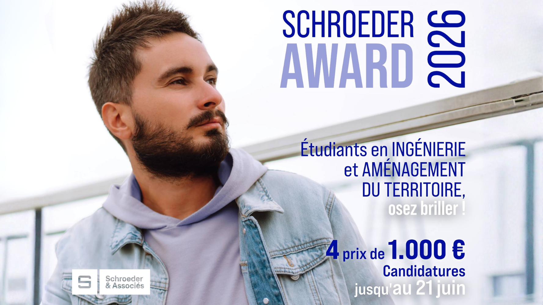 Participez au Schroeder Award et Schroeder Special Prize !