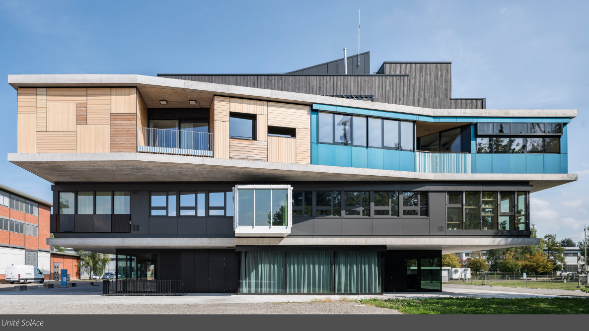 Le projet NEST, campus Empa, Dübendorf, Suisse