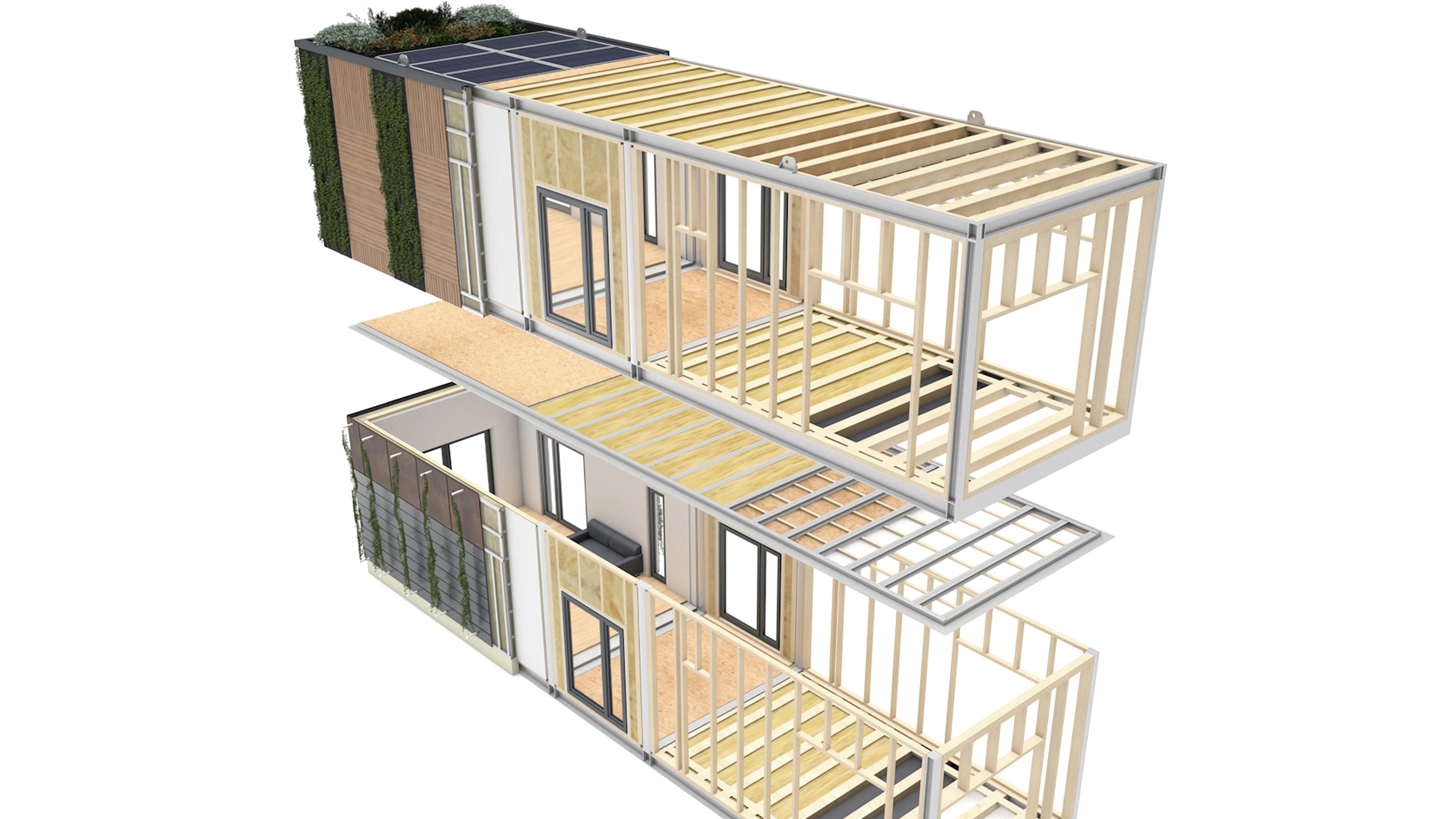 La construction modulaire pensée plus loin - en point de mire : la durabilité